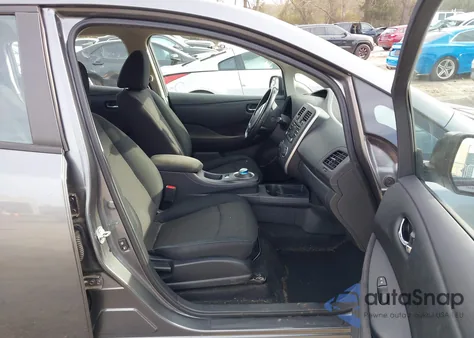 2014 Nissan Leaf S z USA, uszkodzony, nr VIN 1N4AZ0CP8EC330564